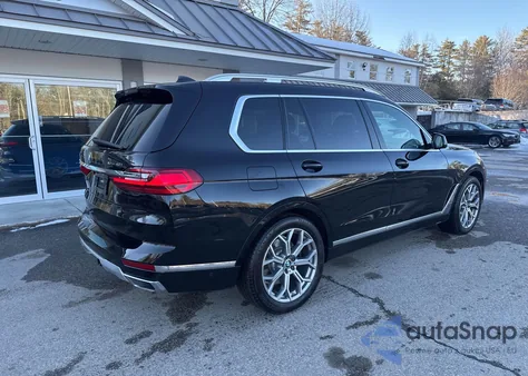 2021 BMW X7 xDrive40I из США, поврежденный, VIN 5UXCW2C06M9E81989